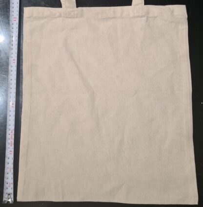 Katoenen Tas  Naturel 38cm x 42cm - Afbeelding 3