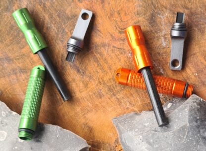 Vuur starter ferro rod waterdicht met tungston scraper met of zonder reserve afdichting - Afbeelding 7