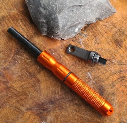 Vuur starter ferro rod waterdicht met tungston scraper met of zonder reserve afdichting - Afbeelding 11