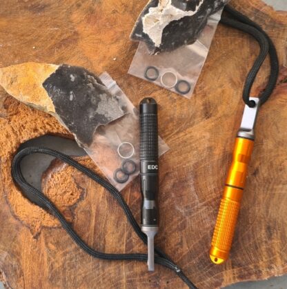 Vuur starter ferro rod waterdicht met tungston scraper met of zonder reserve afdichting - Afbeelding 12