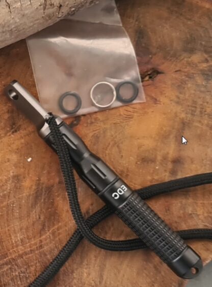 Vuur starter ferro rod waterdicht met tungston scraper met of zonder reserve afdichting - Afbeelding 15