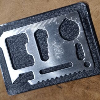 11 (14) in 1 Multi tool survival kaart RVS